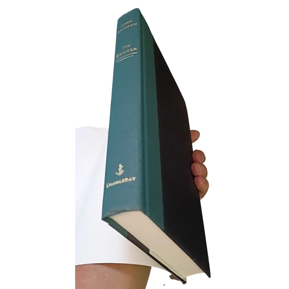 The Broker by‎ John Grisham Signed 1st edition Hardcover Novel 2005 Doubleday